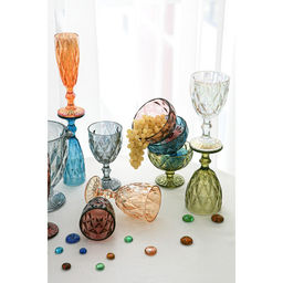 Стакан стеклянный Magistro Круиз, 240 мл, цвет зелёный  фото 13