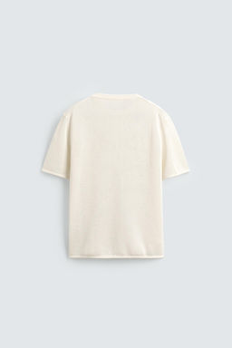 VISCOSE BLEND KNIT T-SHIRT - Zara фото 16