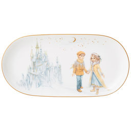 БЛЮДО ОВАЛЬНОЕ LEFARD СНЕЖНАЯ КОРОЛЕВА 20,5 СМ