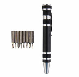 Отвертка с битами 8 в 1 в виде ручки 9046198