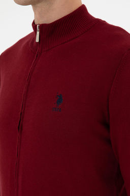 Erkek Bordo Basic Triko H_rka Sepette S_rpriz _ndirim - U.s. polo assn фото 7