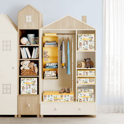 VAL LPY-BOX-R Короб стеллажный без крышки 30*23*20 см, жёлт., ЛЮБИМЧИКИ, шт - Valiant фото 5