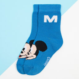 Носки для мальчика «Микки Маус», DISNEY, 16-18 см, синие