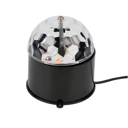 ULI-Q312 3W/RGBYP BLACK Светодиодный светильник-проектор. Многоцветный. USB провод (в/к). Черный. ТМ Volpe