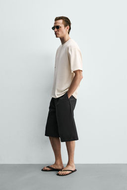 CAMISETA TEXTO PARCHES COMBINADOS / Blanco roto - Zara фото 4