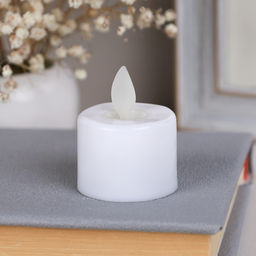 Свеча светодиодная подвижный фитиль 2,5 см / 223-sv /уп 24/960/ (Бежевый)