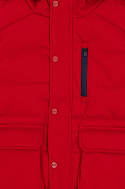 Красное пальто для мальчика - U.s. polo assn фото 3