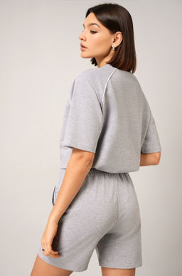 Женский костюм с шортами из футера двухнитки Happyfox  фото 30