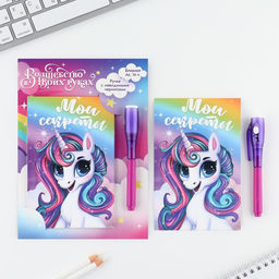 Подарочный набор,: волшебная ручка и блокнот «Мои секреты»