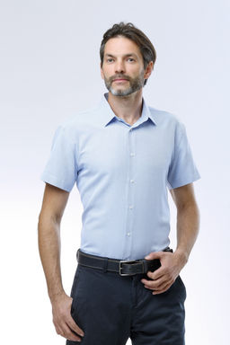 Рубашка 23-02-НТ-04 - Nicolo angi фото 2