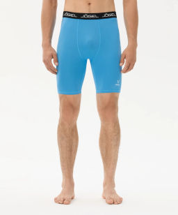 Шорты компрессионные JOGEL CAMP PerFormDRY Tight Short, голубой/белый  фото 6