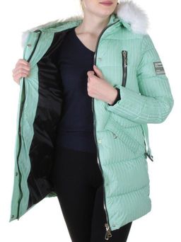 2037 MENTHOL Куртка зимняя облегченная женская Yixiangyuan - Fashion фото 8