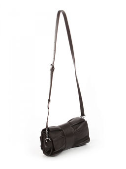 LACCOMA сумка АУ4725-П-коричневый натуральная кожа хлопок