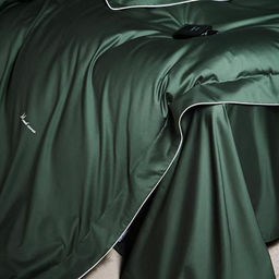 КПБ Mency Winni Mark Cross Бархатный сатин MENWMC008 2 спальный