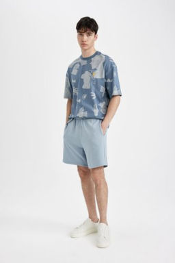 Regular Fit Duz Paca Basic Duz Sort