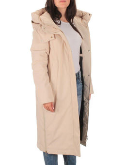 22377 BEIGE Пальто зимнее женское облегченное (150 гр. холлофайбера) - Fashion фото 8