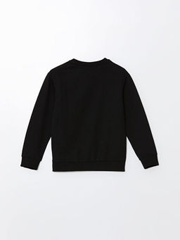 Bisiklet Yaka Erkek ?ocuk Sweatshirt