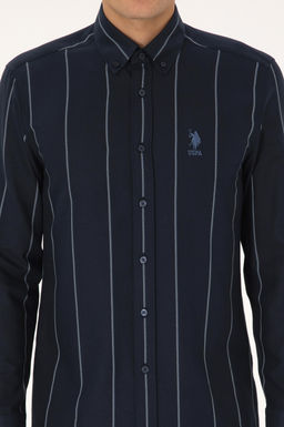 Erkek Lacivert Uzun Kollu G_mlek - U.s. polo assn фото 6