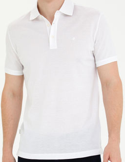 Beyaz Slim Fit Merserize Ti__rt - Pierre cardin фото 6