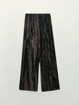 Широкие брюки из бархата / Zarina