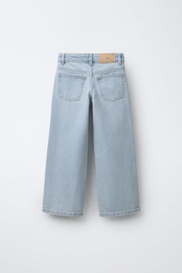 JEANS WIDE LEG / Azul claro - Zara фото 9