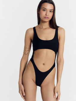 Купальник женский в черном цвете черный 762217