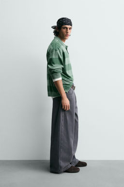 LIMITED EDITION WIDE-LEG TROUSERS - Zara фото 13