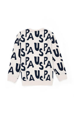 U. S. Polo Assn Детский свитшот с круглым вырезом Stone - U.s. polo assn фото 3