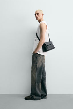 CAMISETA TANK RELAXED FIT BORDADO / Blanco - Zara фото 4