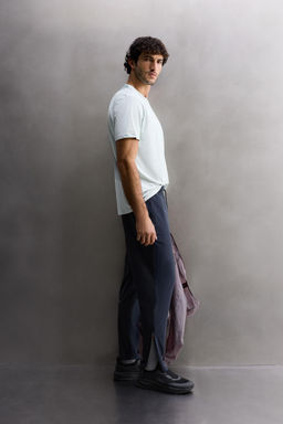 TECHNICAL COLOUR BLOCK TROUSERS - Zara фото 4