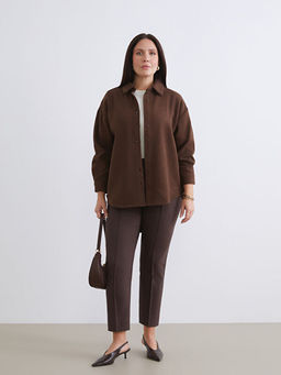 Oversize Kad?n Oduncu G?mlek Ceket