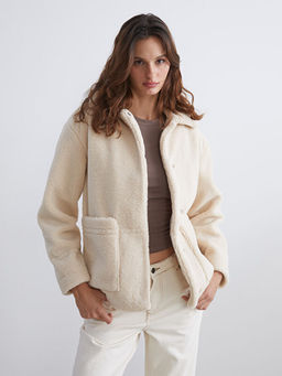 G?mlek Yaka Kad?n Pel?? Mont