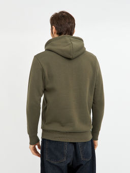 джемпер мужской с капюшоном и с принтом - Glenfield фото 8