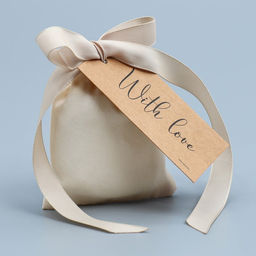 Цена за 5 шт. Мешочек подарочный из хлопка «Для тебя», 7×9 см ± 1.5 см ± 1.5 см