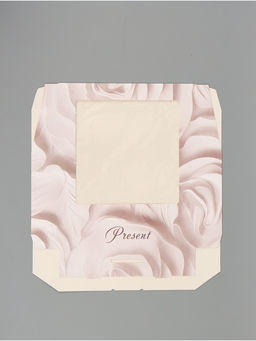 Цена за 5 шт. Коробка подарочная складная «Подарок», 20×20×4 см, с окном