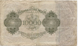 Банкнота 10000 марок 1922 года Германия