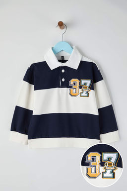 Ekru Nak?sl? Regular Erkek Cocuk Orme Sweatshirt TKDAW26SW00057 - Trendyolmilla фото 4