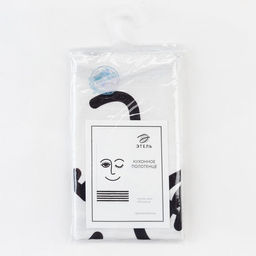 Полотенце Этель Глазки 40х73 см, 100% хлопок, репс 210 гр/м2  фото 6