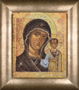 Набор для вышивания Thea Gouverneur 477А Образ Казанской Божией Матери 25 х 30 см