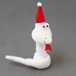 Мягкая игрушка Змея, на подвесе, 14 см, цвет белый - Simaland фото 3