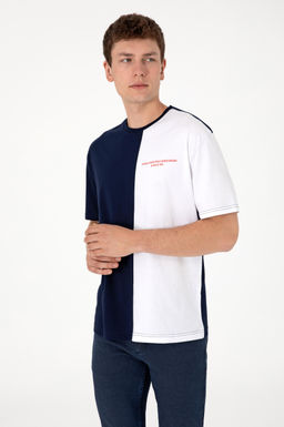 Erkek Comfort Fit Bisiklet Yaka Lacivert Ti__rt Sepette S_rpriz _ndirim - U.s. polo assn фото 3