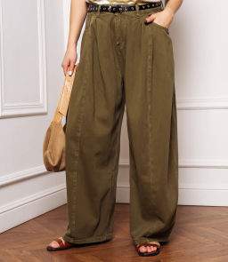 Джинсы #КТ8512 (2), хаки - Dommod фото 2