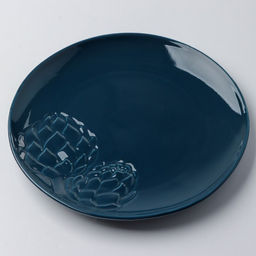 Тарелка керамическая плоская «Артишоки», d=27 см