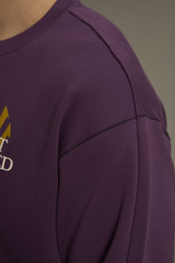 Свитшот утепленный Фиолетовый