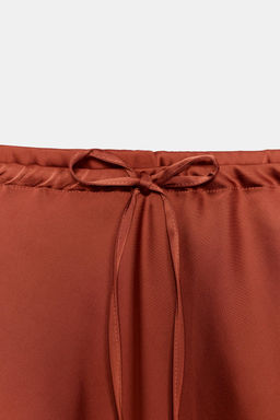 SATIN MIDI SKIRT - Zara фото 9