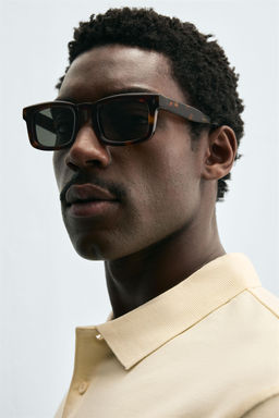 WASHED PIQU_ TEXTURE POLO SHIRT - Zara фото 6