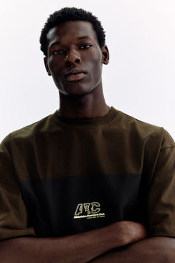 Camiseta estampada Oversized Fit - H&m фото 4