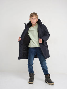 Куртка зимняя 25537-524 темно-синий