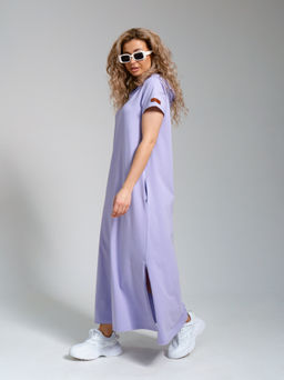 970 Платье-мантия "Лиловый"