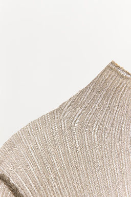 METALLIC THREAD TOP - Zara фото 6